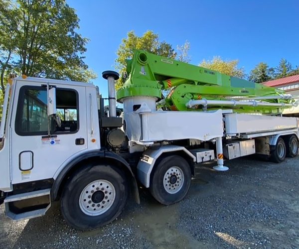 2001 CONCORDJUNJIN CONCRETE PUMP 42M MOUNTED 002