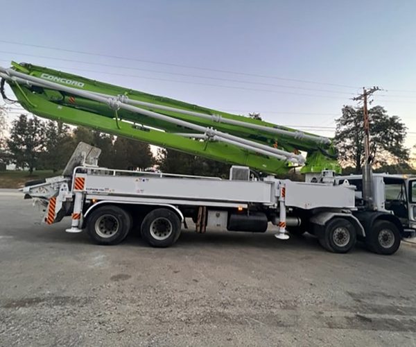 2001 CONCORDJUNJIN CONCRETE PUMP 42M MOUNTED 004