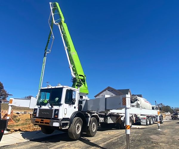 2001 CONCORDJUNJIN CONCRETE PUMP 42M MOUNTED 006