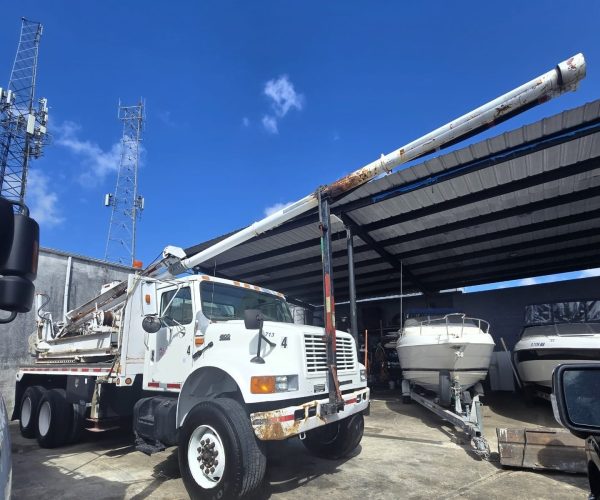 2001 PRESSURE DIGGER ALTEC HD-H 35 MOUNTED ON 2001 4900 INTERNATIONAL 004