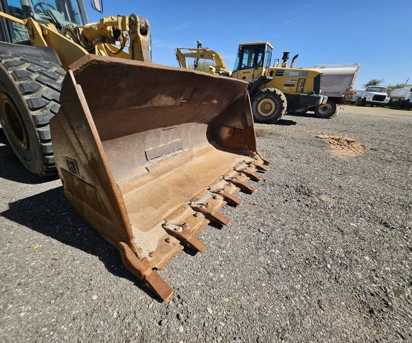 2002 CATERPILLAR 966G WHEEL LOADER WORKING GOOD ENCLOSED CAB 003