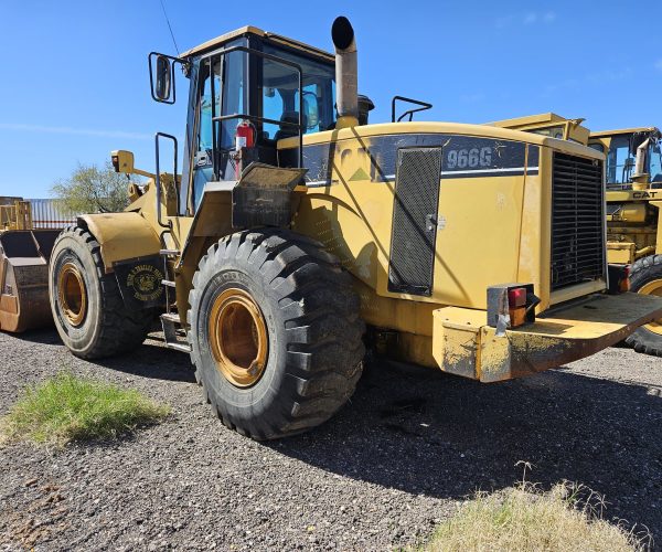 2002 CATERPILLAR 966G WHEEL LOADER WORKING GOOD ENCLOSED CAB 004