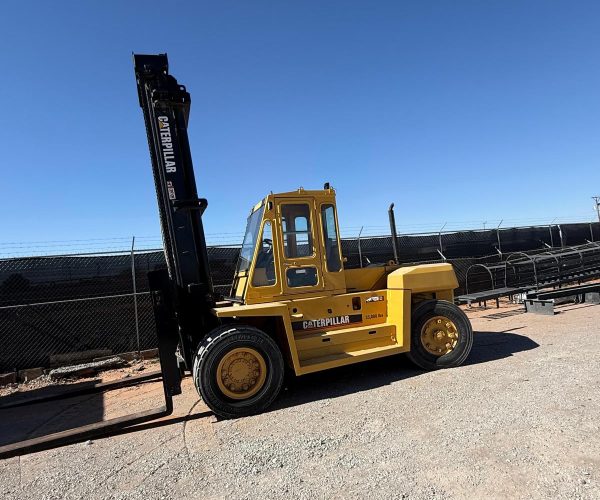 2002 CATERPILLAR DP150 FORKLIFT DIESEL 33.000 LB HEAVY DUTY FORKLIFT 001