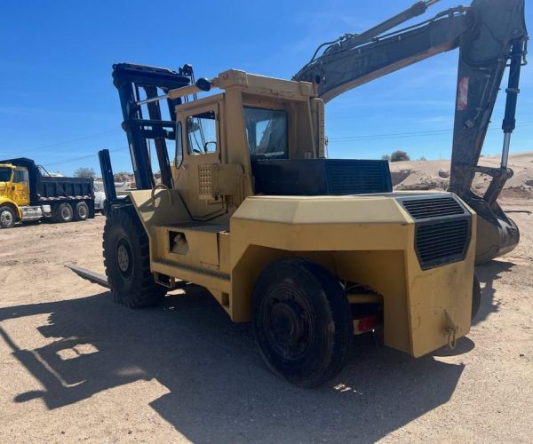 2002 CATERPILLAR DP150 FORKLIFT DIESEL 33.000 LB HEAVY DUTY FORKLIFT 003