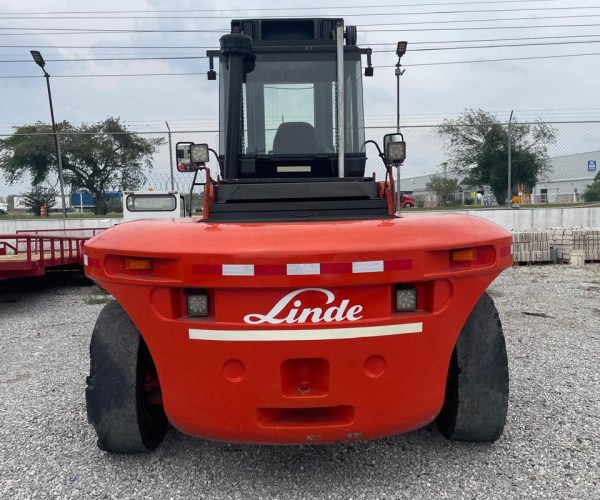 2002 FORKLIFT LINDE H160 ENCLOSED CAB 16 TONS 002