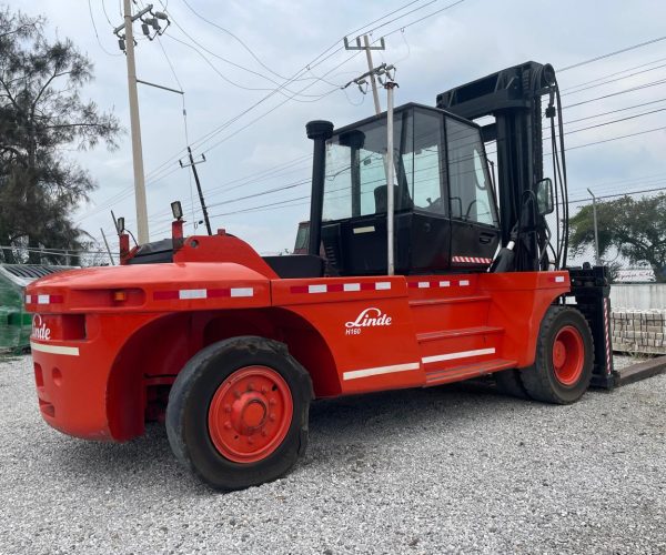 2002 FORKLIFT LINDE H160 ENCLOSED CAB 16 TONS 006