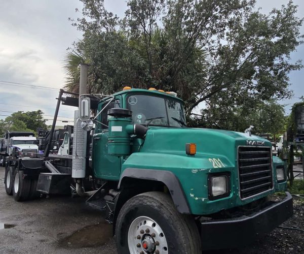 2002 MACK RD ROLL OFF TANDEM MACK E7 MECHANIC ENGINE 8LL TRANSMISSION NUEVOS 001
