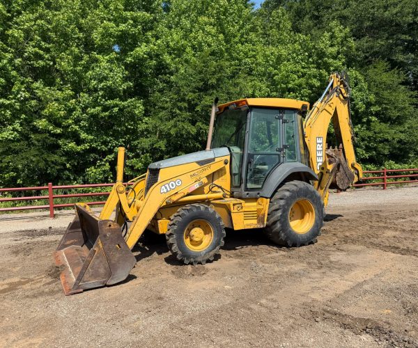 2003 JOHN DEERE 410G BACKHOE 4X4 LOADER 001