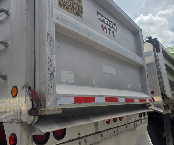 2003 MONTONE ALUMINUM DUMP TRAILER 24X28 FT 005