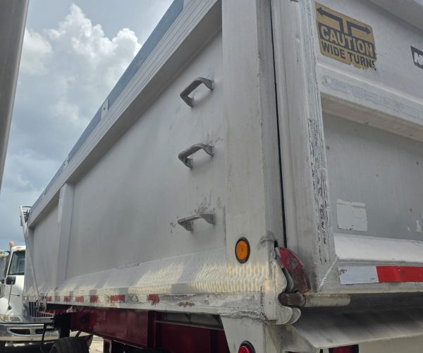 2003 MONTONE ALUMINUM DUMP TRAILER 24X28 FT 007
