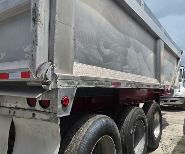 2003 MONTONE ALUMINUM DUMP TRAILER 24X28 FT 009