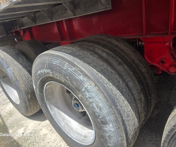 2003 MONTONE ALUMINUM DUMP TRAILER 24X28 FT 011