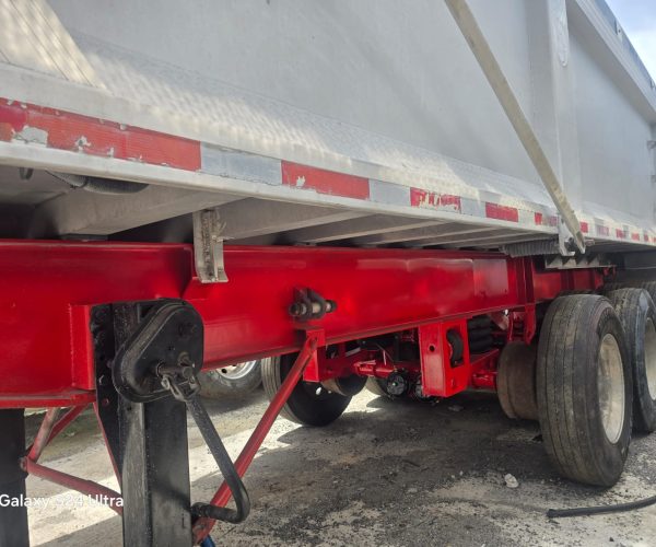 2003 MONTONE ALUMINUM DUMP TRAILER 24X28 FT 016