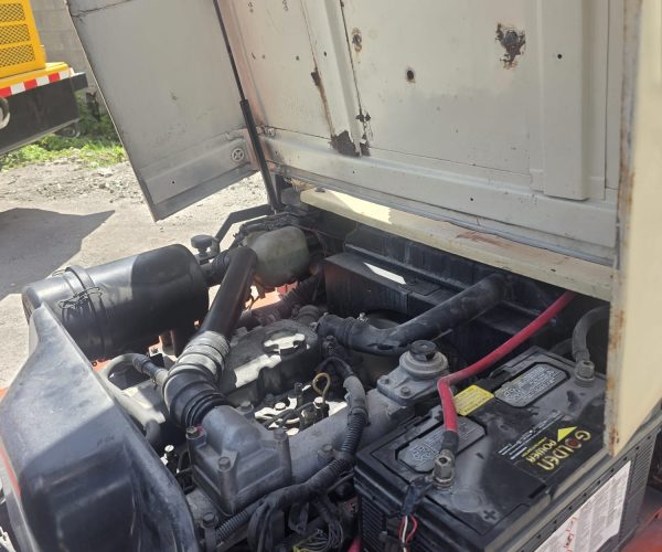2003 NISSAN FGJ02-A30V 3 TON DIESEL FORKLIFT W 3-STAGE MAST 016