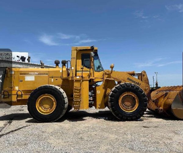 2004 KAWASAKI 115Z WHEEL LOADER BUCKET CAB 001