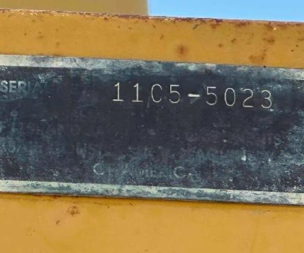 2004 KAWASAKI 115Z WHEEL LOADER BUCKET CAB 005