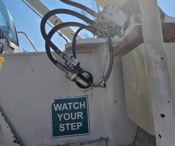 2004 TEREX TR45 REACHSTAKER LOADED CONTAINER HANDLER 99,000 LB 017