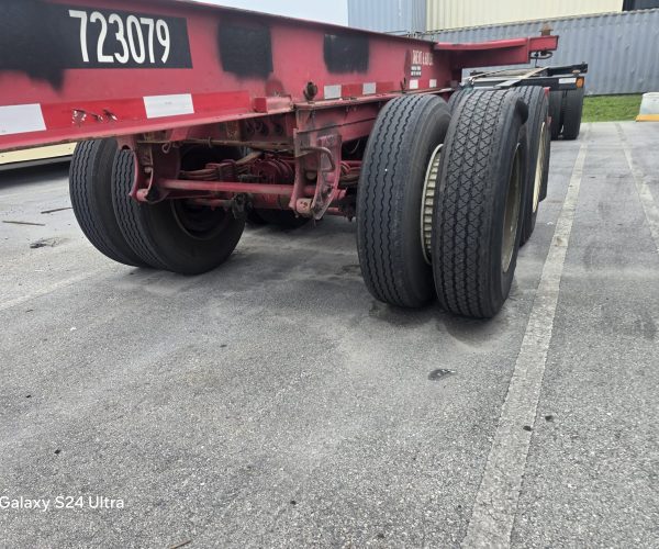 2005 & 2006 20 FT CONTAINER CHASSIS 20FT WITH SLIDING AXLES & 11R22.5 004