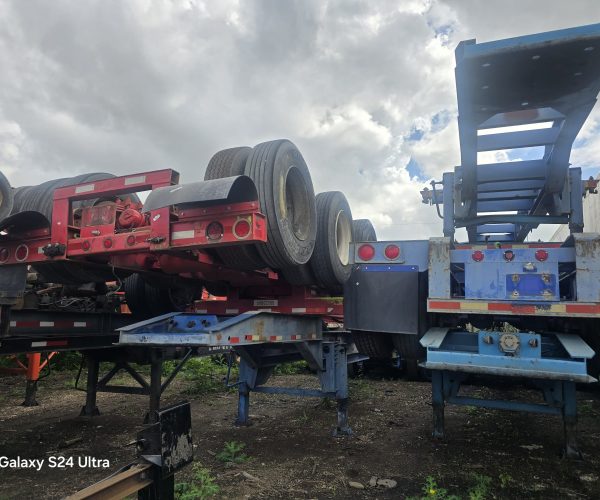 2005 AND 2006 40FT TRI-AXLE CONTAINER CHASSIS FOR SALE 005