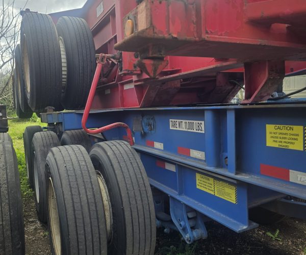 2005 AND 2006 40FT TRI-AXLE CONTAINER CHASSIS FOR SALE 011
