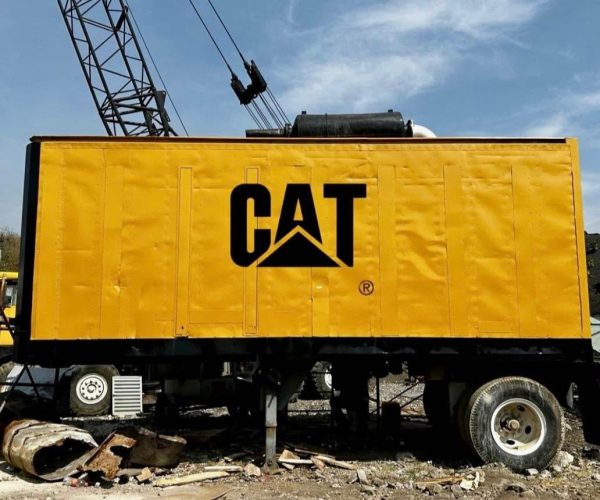 2005 CATERPILLAR 500 KW 625 KVA DIESEL GENERATOR MOUNTED 005