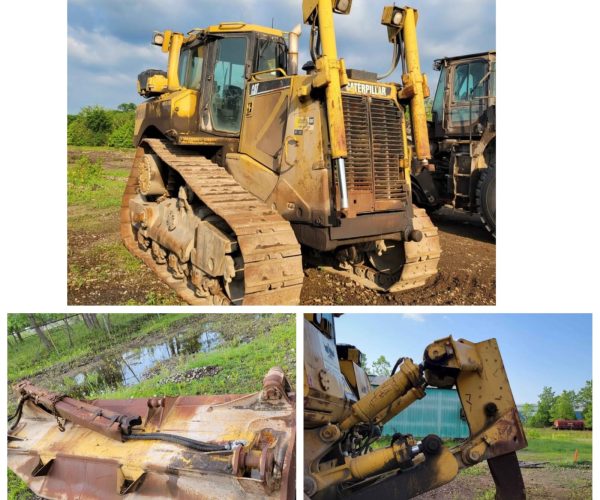 2005 CATERPILLAR D8T DOZER ENCLOSED CAB W RIPPER & BLADE 001