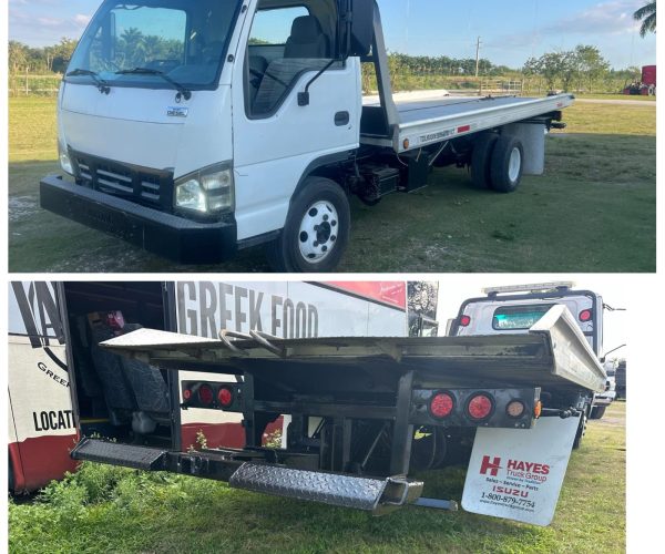 2005-ISUZU-TOW-TRUCK-FLAT-BED-WHEEL-LIFT-18FT-LONG-FLAT-2-CARS-000