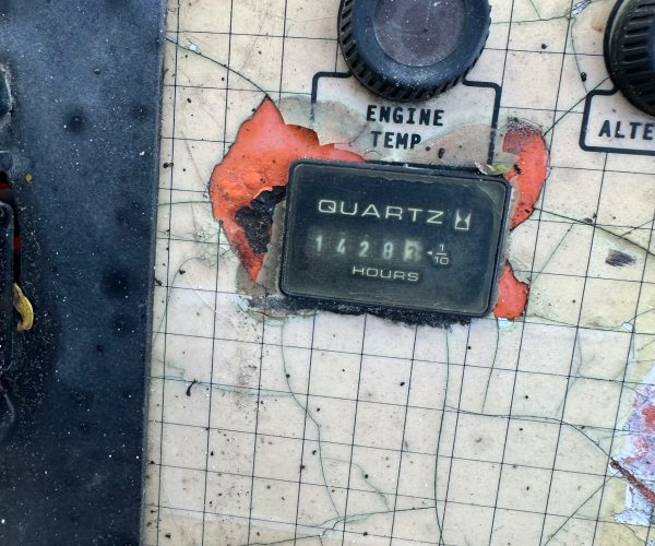 2005 LAY-MOR 8HC SWEEPER BROOM, KUBOTA DIESEL, ROPS, CANOPY 011