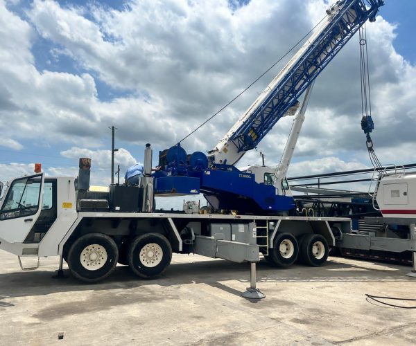 2005 TADANO TT-600XL 60-TON TRUCK CRANE 60-TON LIFTING 111'9 MAIN BOOM JIB INCLUDED 001
