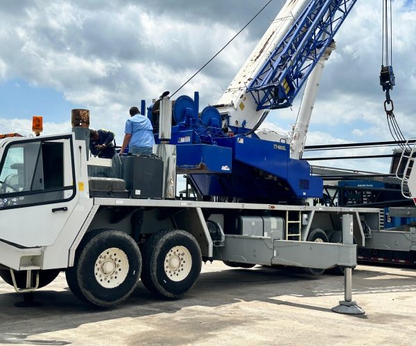 2005 TADANO TT-600XL 60-TON TRUCK CRANE 60-TON LIFTING 111'9 MAIN BOOM JIB INCLUDED 014