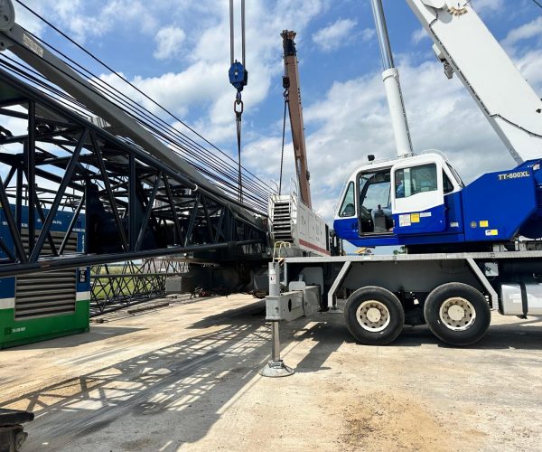 2005 TADANO TT-600XL 60-TON TRUCK CRANE 60-TON LIFTING 111'9 MAIN BOOM JIB INCLUDED 019