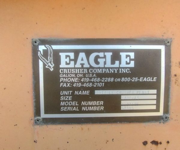 2006-1400-450C-CRUSHER-EAGLE-1400-WITH-SCREEN-033 2