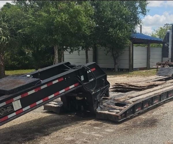 2006 CHALLENGER LOW 60 TONS TRI-AXLE DETACHABLE 26FT DECK 002