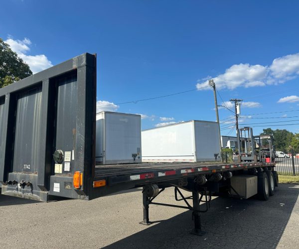 2006 FLAT BED TANDEM PIGGYBACK MOUNT 36FT W MOFFETT M5500 006