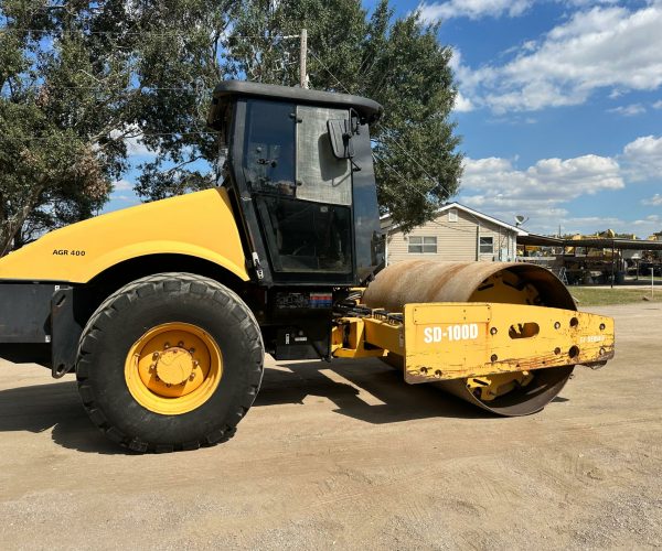 2006 INGERSOLL RAND SD-100D SMOOTH DRUM ROLLER COMPACTOR 001