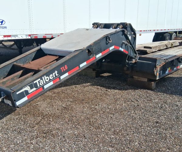 2006 TALBERT TRI-AXLE LOWBOY TRAILER 55 TONS 001