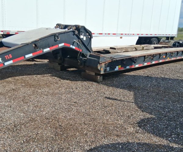 2006 TALBERT TRI-AXLE LOWBOY TRAILER 55 TONS 002