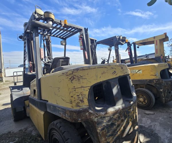 2006 YALE GDP100 DIESEL FORKLIFT 10,000 LB CAPACITY MAST 2 STAGE NUEVAS 003