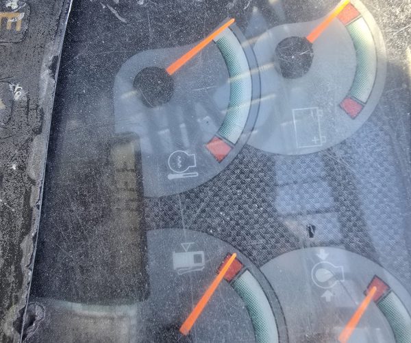 2006 YALE GDP100 DIESEL FORKLIFT 10,000 LB CAPACITY MAST 2 STAGE NUEVAS 014