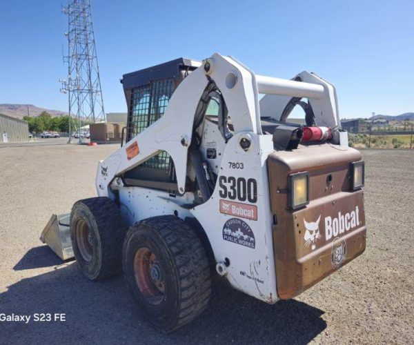 2007 BOBCAT S300 ENCLOSED CAB, EX COUNTY MACHINE WELL MAINTAINED 003