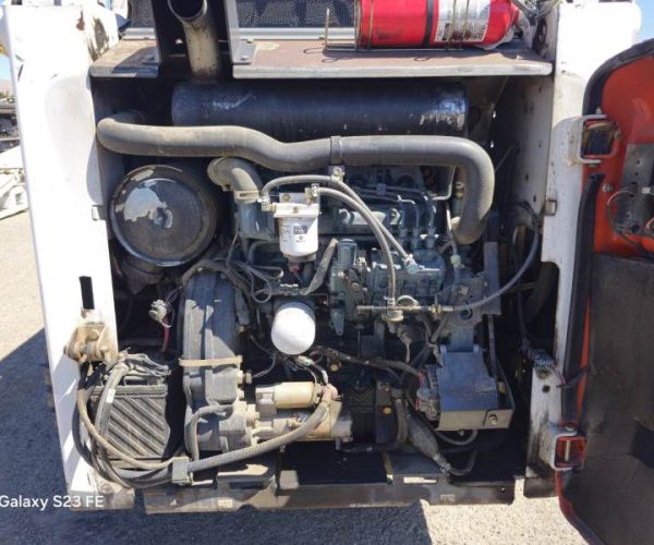 2007 BOBCAT S300 ENCLOSED CAB, EX COUNTY MACHINE WELL MAINTAINED 004