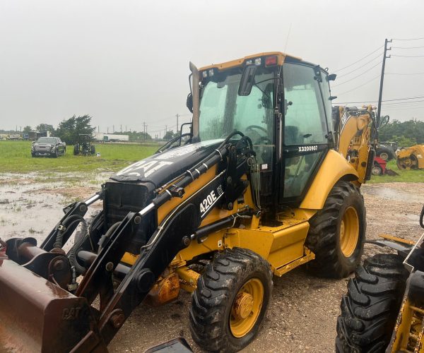 2007 CATERPILLAR 420E-IT BACKHOE 4X4 ENCLOSED CAB 006