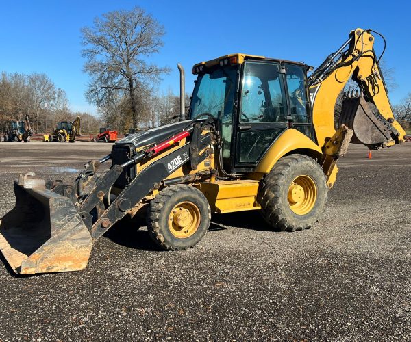 2007 CATERPILLAR 420E IT BACKHOE 4X4 ENCLOSED CAB AC 001