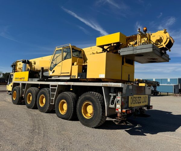 2007 GROVE GMK 5165, CRANE 165 TON, 197FT BOOM 004