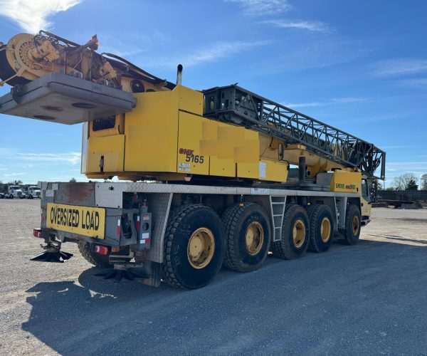 2007 GROVE GMK 5165, CRANE 165 TON, 197FT BOOM 005