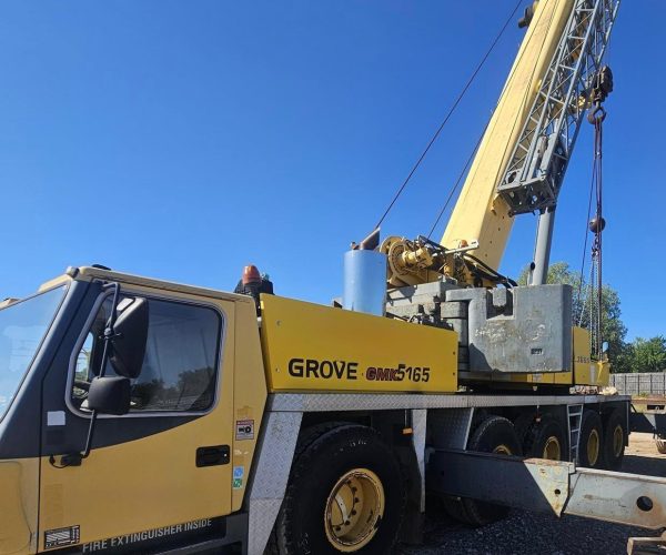 2007 GROVE GMK 5165, CRANE 165 TON, 197FT BOOM 009