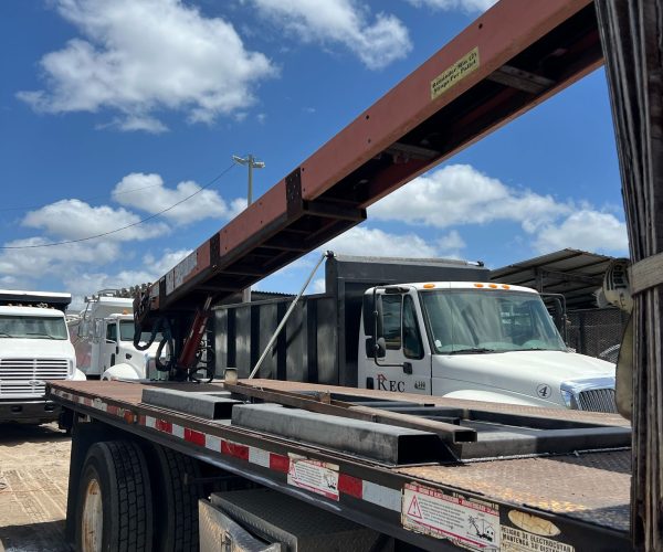 2007 HINO CLEASBY ROOFING CONVEYOR TRUCK 005