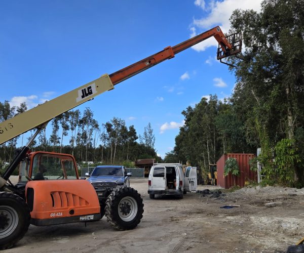 2007 JLG TELEHANDLER G642A PERKINS ENGINE 007