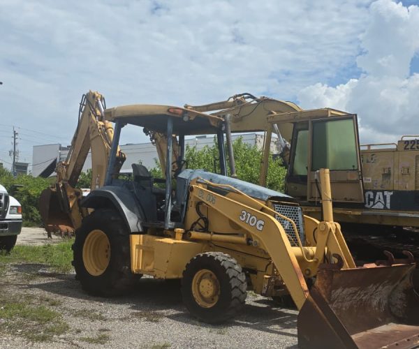 2007 JOHN DEERE 310G 4X4 BACKHOE OPEN CAB LOW HOURS 001