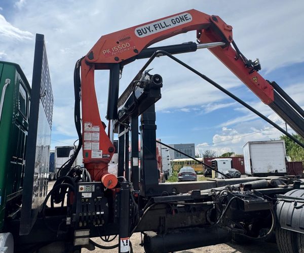 2007 STERLING LT8500 4×4 KNUCKLE-BOOM CRANE & HOOK 013
